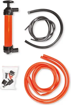 Productafbeelding van IWH 19708 IWH Lucht- en sifonpomp, zwart/rood