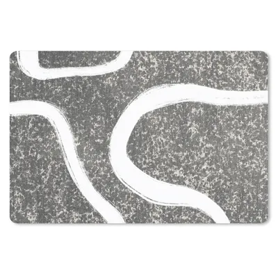 Produktbild von MuchoWow® Schreibtischunterlage Abstrakt - Minimalismus - Design 60x40 cm - XXL Mauspad - Großes Mauspad