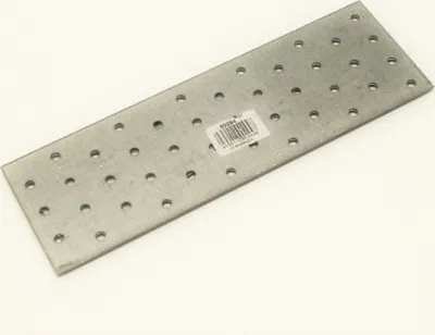 Produktbild von Lochplatte 80x240x2 mm - verzinkter Stahl