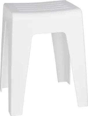 Produktbild von WENKO KUMBA Bad Hocker Dusche Badezimmer Gäste WC Ablagen Haushalts Sitz Design