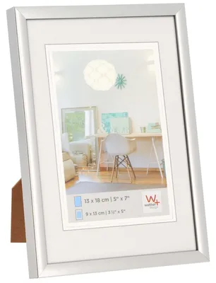 Produktbild von Walther Design New Lifestyle 10 x 15, Kunststoff, Silber, 7 x 10 cm, 100 mm, 150 mm
