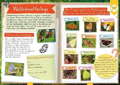 Produktbild von Naturforscher-Kids - Mitmachbuch im Wald