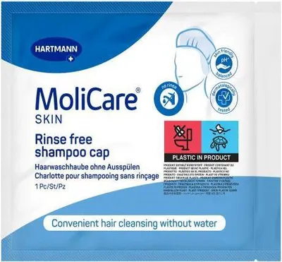 Produktbild von MoliCare Skin Haarwaschhaube ohne Ausschnitt | Packung (1 Stück)