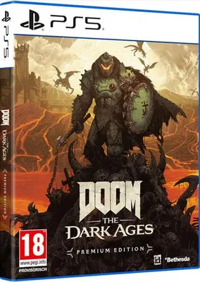 Obrázek produktu pro GAME DOOM: The Dark Ages Premium Edition (PS5), PlayStation 5, Fyzické médium