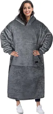 Produktbild von Übergroße, unisex Kuschelkopfbedeckung/Kapuzenpullover für Damen und Herren / Kapuzenpullover
