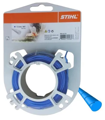 Zdjęcie produktu dla Stihl 2,4 mm 41 metrów (00009302415) - Kwadratowa nylonowa szpula Stihl 2,4 mm do podkaszarek i kos spalinowych, wysoka trwałość i widoczność