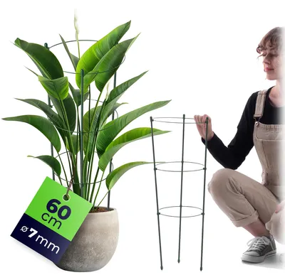 Productafbeelding van KADAX plantensteun van metaal, 60 cm
