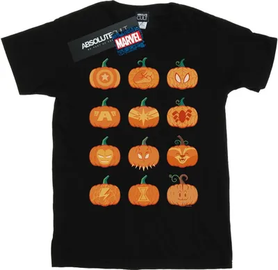 Produktbild von Marvel - "Avengers Halloween" T-Shirt für Herren BI43452 (4XL) (Schwarz)