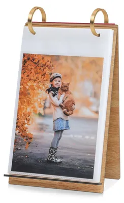 Produktbild von Omgoods – Fotoalbum für 60 Fotos mit Holzinnenleben