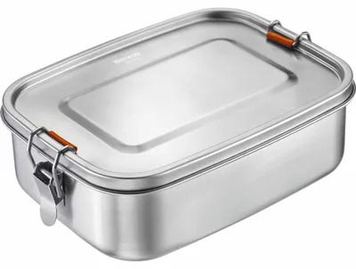 Image de WESTMARK 23592270 Lunchbox Viva Maxi 6,5 cm hoch silber 1500 ml