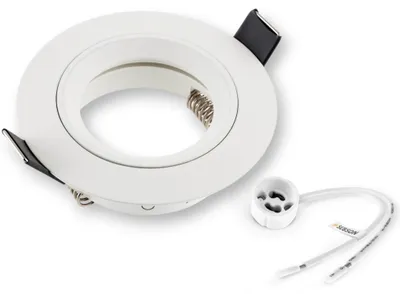Produktbild von Einbaurahmen Alu weiß - LED Decken Strahler Spot inkl. GU10 Fassung 230V SEBSON