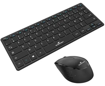 Produktbild von Bluestork Sans fil Ultra compact Tastatur und Maus Schwarz