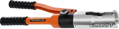 Produktbild von Crimpzangen, hohe Crimpkraft, multiple Formenkompatibilität, Orange