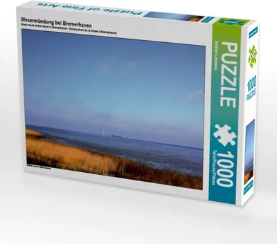 Produktbild von Calvendo Wesermündung bei Bremerhaven 1000 Teile Puzzle quer 640x480mm, Lehmann Steffani; 7355855