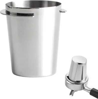 Zdjęcie produktu dla Kubek na portafilter baristy 58 mm – akcesorium do ekspresów do kawy – do portafilterów baristy 58 mm – do użytku domowego i w kawiarniach.