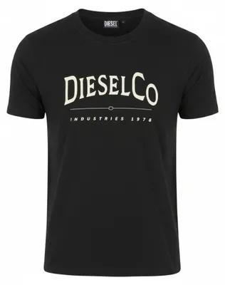 Produktbild von Diesel T-diego-boss Herren T-shirtschwarzes Trikot mit Rundhalsausschnitt und kurzen Ärmeln - XL