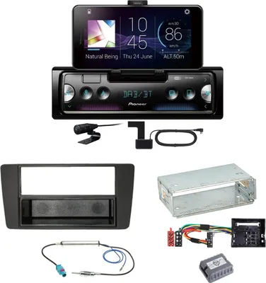 Produktbild von Pioneer SPH-20DAB DAB+ Bluetooth FLAC USB Einbauset für Skoda Octavia 2 Yeti 5L