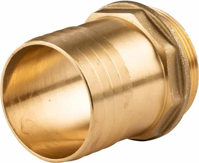 Produktbild von Messing Gewinde-Fitting Schlauchanschluss 2' AG (DN 50) Länge 60 mm - schwere Ausführung
