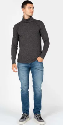 Zdjęcie produktu dla Antony Morato Longsleeve - MMKL00261FA100133 - Szary melanż - Rozmiar: XXL(EU)