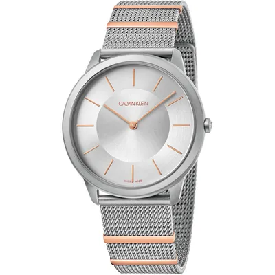 Produktbild von Nur Zeit Calvin Klein Versilbert/Stahl Kollektion Minimal - mann