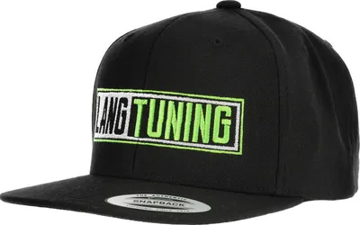 Produktbild von Snapback "LangTuning" - Farbe Schwarz / Grün