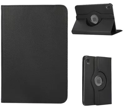 Obrázok produktu pre Pre Apple iPad Mini 2024 8,3" / Mini 6 2021 360 stupňové puzdro z umelej kože, čierne