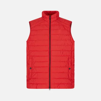 Produktbild von Geox Rote Herren-Daunenweste Kennet 50