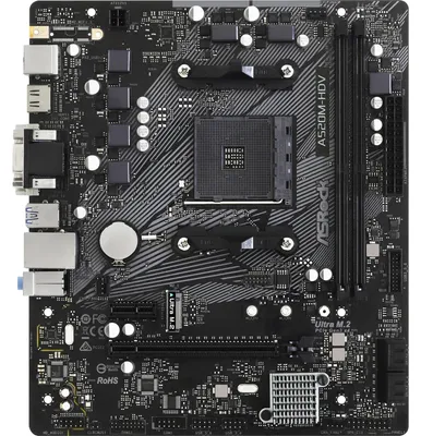 Immagine prodotto di ASRock MB Sc AM4 A520M-HDV, AMD A520M, 2xDDR4, HDMI, DVI