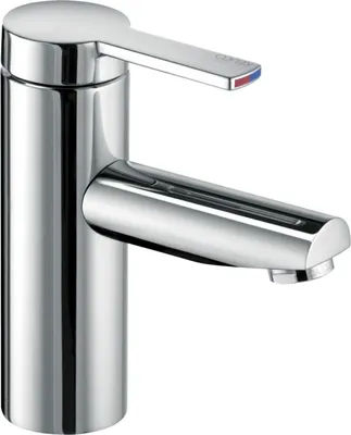 Produktbild von Keuco Plan Blue Einhebel-Waschtischarmatur 90 mm ohne Ablaufgarnitur - verchromt - 53902010100