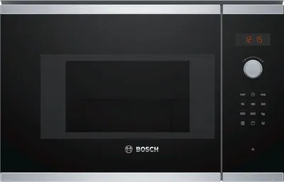 Produktbild von Bosch Built-in Microwave 800W 20L BEL523MS0 Black