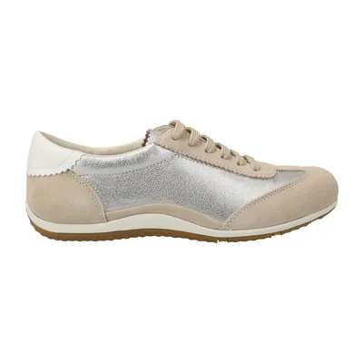 Zdjęcie produktu dla GEOX sneaker VEGA, zamsz, beżowy, damski