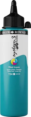 Zdjęcie produktu dla Daler Rowney System3 Farba akrylowa Phthalo Turquoise 250 ml 1 szt.