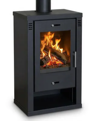 Produktbild von Kaminofen Victoria Verona schwarz - 7,52 kW