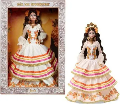 Obrázek produktu pro Barbie Signature Dia De Muertos, Módní panenka, Ženy, 6 rok/roky, Chlapec/děvče, Vícebarevný