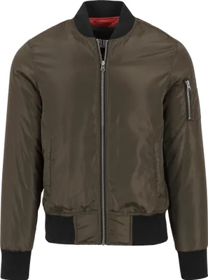 Produktbild von Urban Classics - 2-TONE BOMBER Jacke oliv - S