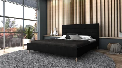 Obrázek produktu pro Postel ROSE 180x200 černá