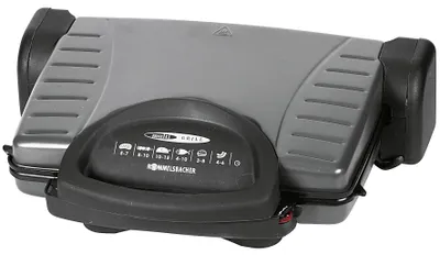 Obrázok produktu pre Rommelsbacher KG 1800, Antracit, Kovová, Obdĺžnikový, Posuvník, 330 x 220 mm, 2 zone(s), Veko