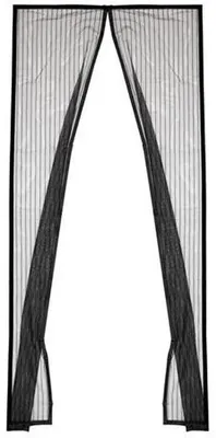 Produktbild von Insektenschutzgitter, magnetisch, für Türen, 90x210 cm, HOME, schwarz