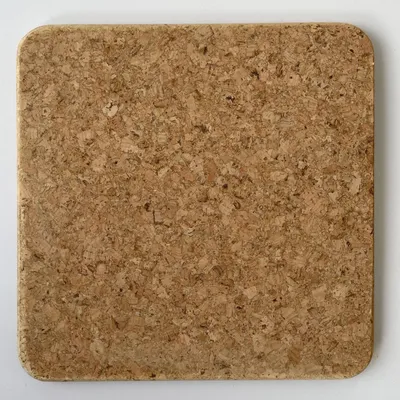 Produktbild von Kork-Untersetzer quadratisch - 25 x 25cm aus Presskork
