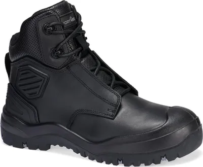 Image de Chaussure Haute Cuir Embout Acier S3 Sc Hro Hi Ci Lg Sr - Taille 46 - Noir - Portwest
