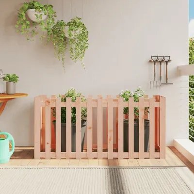 Produktbild von "Rabatt" Garten-Hochbeet/Pflanzgefäß/Pflanzkübel - Lattenzaun-Design 150x50x70 cm Massivholz Douglasie - Beete CC22786