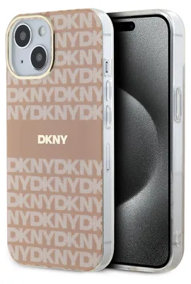 Obrázek produktu pro Dkny Iml Mono & Stripe Magsafe Case pro Iphone 15 / 14 / 13 - Pink