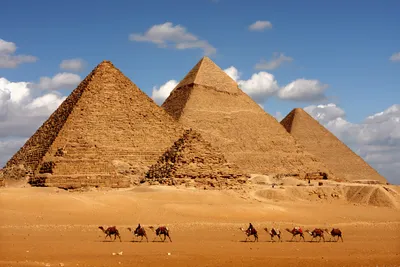 Produktbild von Fototapete - Egypt Pyramid 375x250cm - Vliestapete