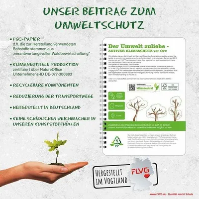 Produktbild von Grundschulplaner mit Frieda & Otto 2025/2026 FlvgVerlagshaus OHG