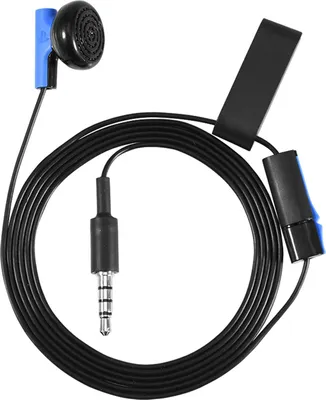 Zdjęcie produktu dla zestaw słuchawkowy do gier 3,5 mm z mikrofonem do kontrolera Sony Playstation 4 PS4