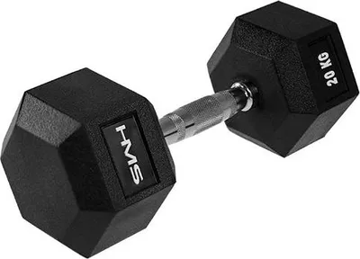 Image de Haltère hexagonal de 20 kg - Musculation à domicile