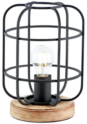Produktbild von BRILLIANT Tischleuchte Gwen braun IP20 E27 40 Watt g. f. Normallampe