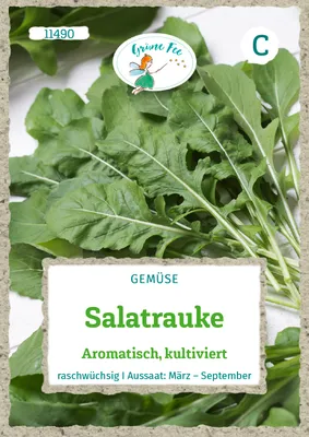 Produktbild von Salatrauke Aromatisch, kultiviert | Raukesamen von Grüne Fee