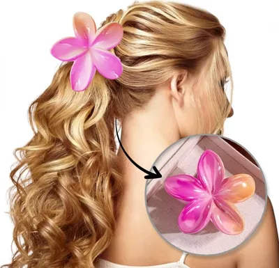 Image de Carla Pince à cheveux femme Mekhloufi rose Taille unique