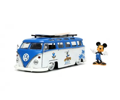 Produktbild von Jada Mickey Van with Figure, 1:24